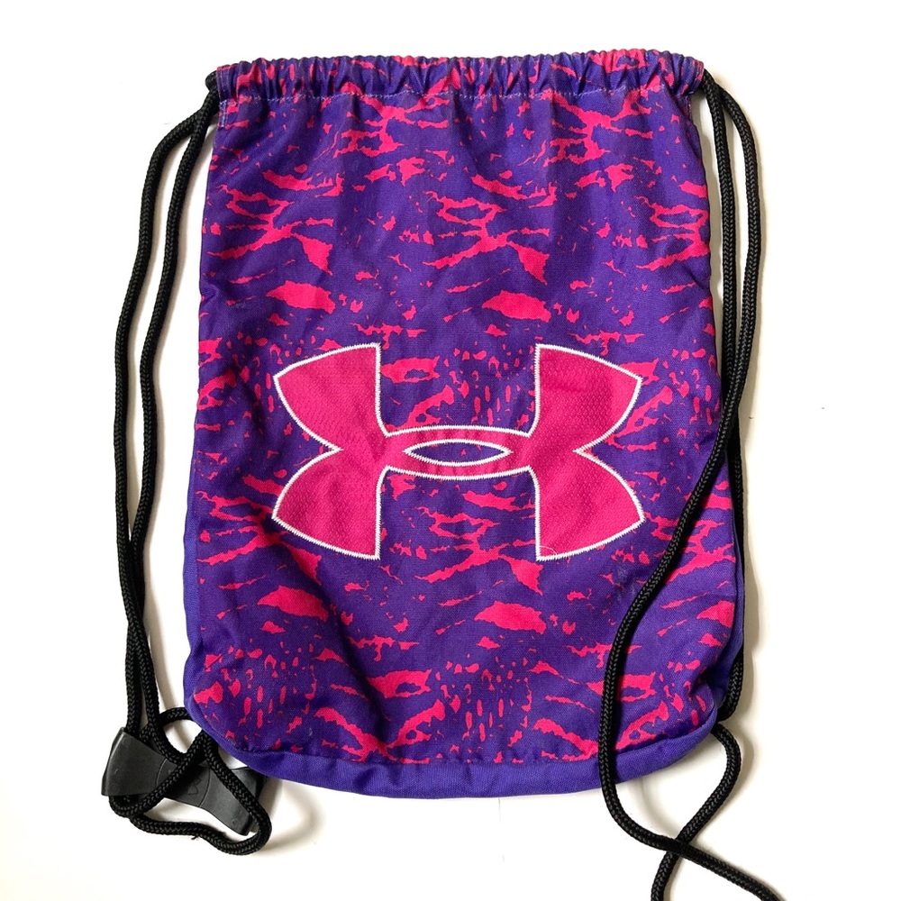 Under Armour draw string bag backpack purple